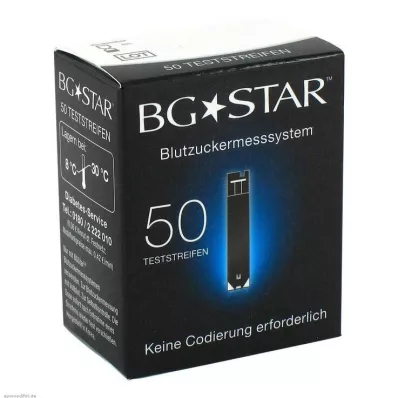 BGSTAR Bandelettes de test, 50 pcs BGSTAR Bandelettes de test, 50 pcs