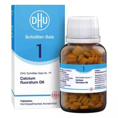 BIOCHEMIE DHU 1 Comprimés de Calcium Fluoratum D 6, 420pc BIOCHEMIE DHU 1 Comprimés de Calcium Fluoratum D 6, 420pc