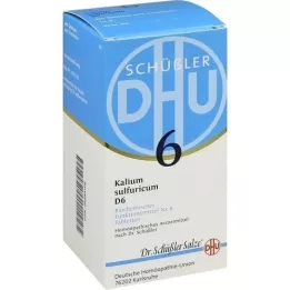 BIOCHEMIE DHU 6 Comprimés de Kalium sulfuricum D 6, 420pc