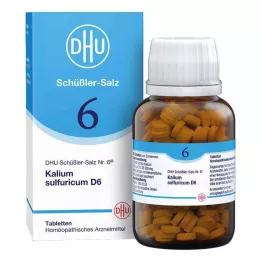 BIOCHEMIE DHU 6 Comprimés de Kalium sulfuricum D 6, 420pc