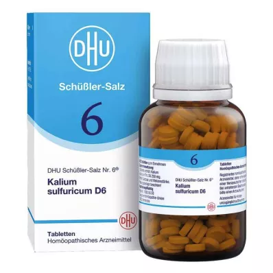 BIOCHEMIE DHU 6 Comprimés de Kalium sulfuricum D 6, 420pc