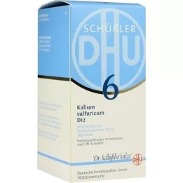 BIOCHEMIE DHU 6 Comprimés de Kalium sulfuricum D 12, 420 pc