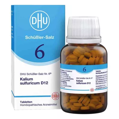 BIOCHEMIE DHU 6 Comprimés de Kalium sulfuricum D 12, 420 pc