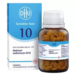 BIOCHEMIE DHU 10 Natrium sulfuricum D 12 comprimés, 420 pc