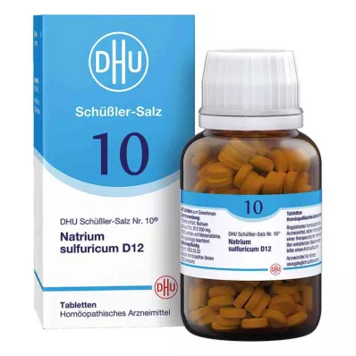 BIOCHEMIE DHU 10 Natrium sulfuricum D 12 comprimés, 420 pc