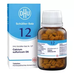 BIOCHEMIE DHU 12 Calcium sulfuricum D 6 comprimés, 420 pc