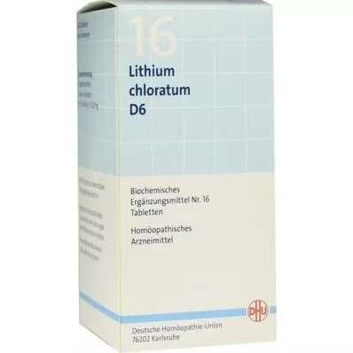 BIOCHEMIE DHU 16 Comprimés de Lithium chloratum D 6, 420pc