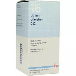 BIOCHEMIE DHU 16 Comprimés de Lithium chloratum D 12, 420pc