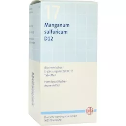 [17 manganum sulfuricum D 12, 420 comprimés