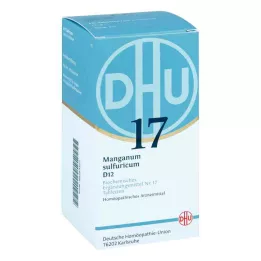 [17 manganum sulfuricum D 12, 420 comprimés
