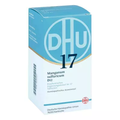 [17 manganum sulfuricum D 12, 420 comprimés