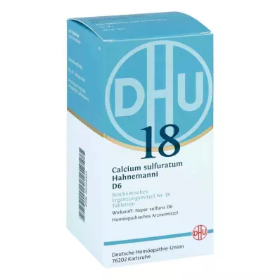 BIOCHEMIE DHU 18 Calcium sulfuratum D 6 comprimés, 420 pc
