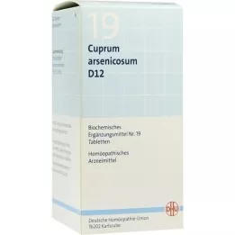 BIOCHEMIE DHU 19 Cuprum arsenicosum D 12 comprimés, 420 pc