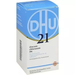 BIOCHEMIE DHU 21 Comprimés de Zincum chloratum D 6, 420pc