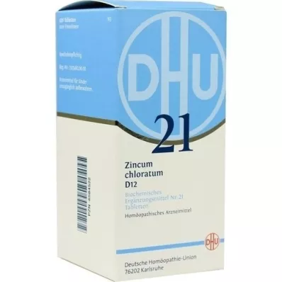 BIOCHEMIE DHU 21 Comprimés de Zincum chloratum D 12, 420pc