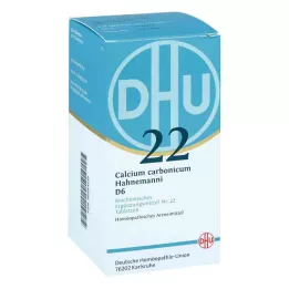 BIOCHEMIE DHU 22 Comprimés de Calcium carbonicum D 6, 420 pc