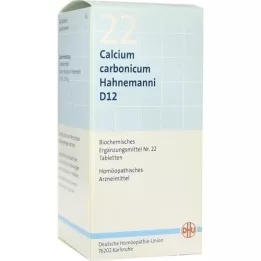 BIOCHEMIE DHU 22 Comprimés de Calcium carbonicum D 12, 420 comprimés