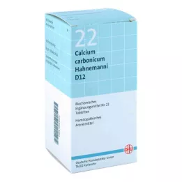 BIOCHEMIE DHU 22 Comprimés de Calcium carbonicum D 12, 420 comprimés