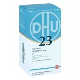 BIOCHEMIE DHU 23 Natrium bicarbonicum D 12, 420 comprimés
