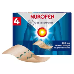 NUROFEN Pansement analgésique de 24 heures 200 mg, 4 pces