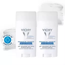 VICHY DEO Stick apaisant pour la peau, 2X40 ml