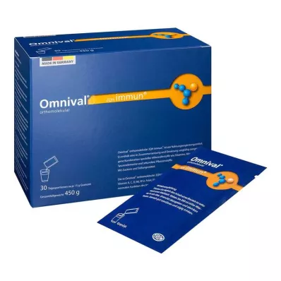 OMNIVAL orthomolekul.2OH immun 30 TP granulés, 30 pc