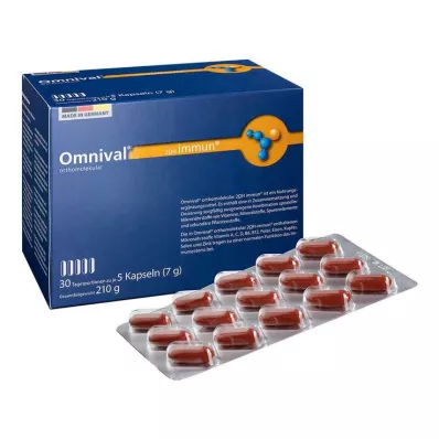 OMNIVAL Gélules dorthomolécules 2OH immun 30 TP , 150 gélules