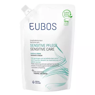 EUBOS SENSITIVE Crème de douche &amp; Btl. de crème, 400 ml