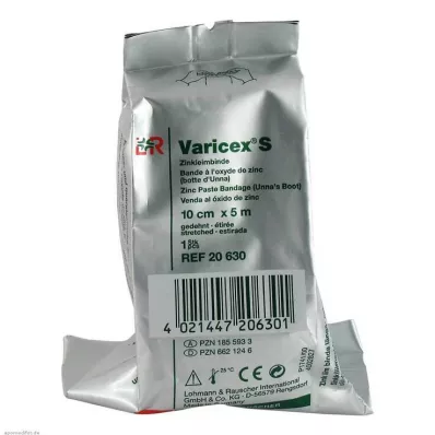 VARICEX Bande à la pâte de zinc S 10 cmx5 m, 1 pc