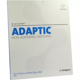 ADAPTIC Compresse humide 12,7x22,9 cm, 12 pces