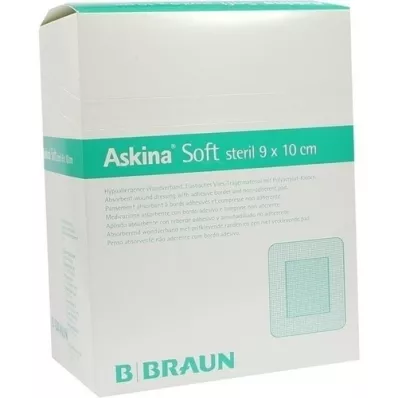 ASKINA Pansement Soft 9x10 cm stérile, 50 pces