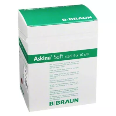 ASKINA Pansement Soft 9x10 cm stérile, 50 pces
