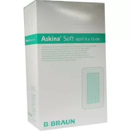 ASKINA Pansement Soft 9x15 cm stérile, 40 pces