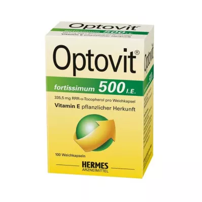 OPTOVIT fortissimum 500 gélules, 100 pcs