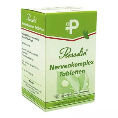 PRESSELIN Comprimés de complexe nerveux, 200 comprimés