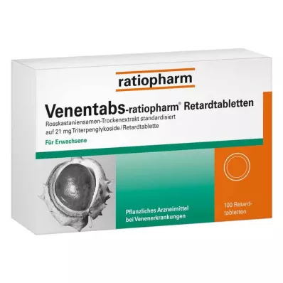 VENENTABS-Comprimés retard ratiopharm, 100 pc