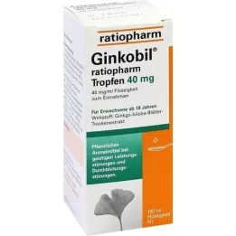 GINKOBIL-ratiopharm gouttes 40 mg, 100 ml