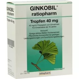 GINKOBIL-ratiopharm gouttes 40 mg, 200 ml