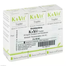 KA VIT Gouttes, 3X10 ml