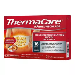 THERMACARE Couvertures de dos S-XL pour le traitement de la douleur, 2 pces