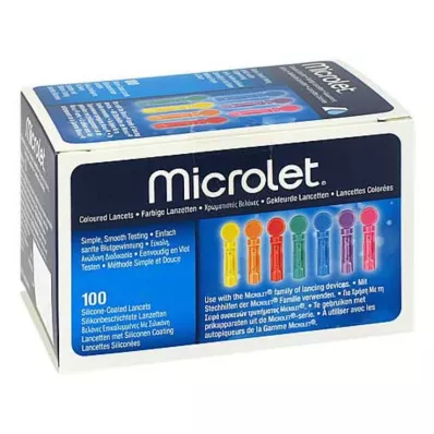 MICROLET Lancettes, 100 pièces MICROLET Lancettes, 100 pièces