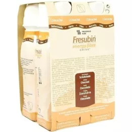 FRESUBIN ENERGY Fibre DRINK Chocolat, 4X200 ml