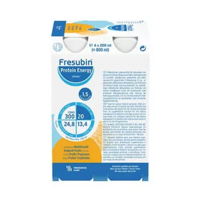 Boisson énergétique protéinée Fresubin Multifruit Tr.Fl., 4X200 ml