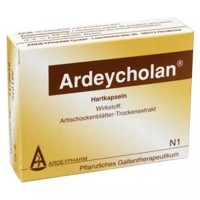 Capsules dures Ardeycholan, 20 pc Capsules dures Ardeycholan, 20 pc