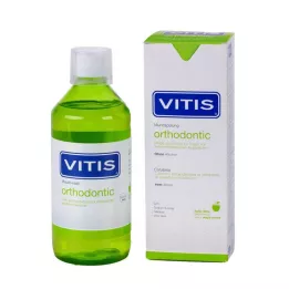 VITIS Bain de bouche orthodontique, 500 ml