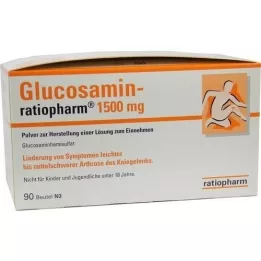 GLUCOSAMIN-RATIOPHARM 1500 mg Plv. à usage oral, 90 pcs