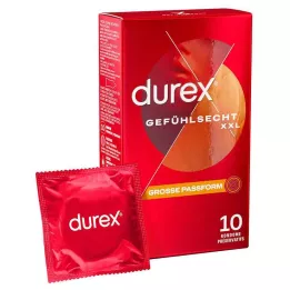 DUREX Préservatifs Sensible extra large, 10 pcs