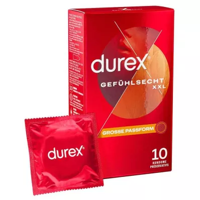 DUREX Préservatifs Sensible extra large, 10 pcs