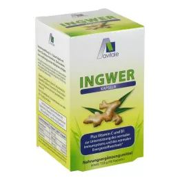 INGWER Gélules de 500 mg+vitamines B1+C, 90 gélules