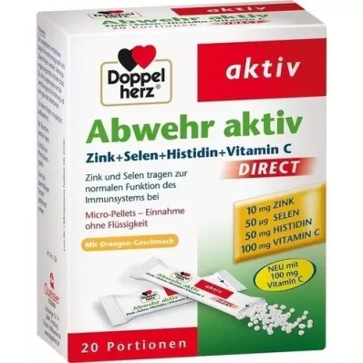 DOPPELHERZ Défense active DIRECT Pellets, 20 pcs